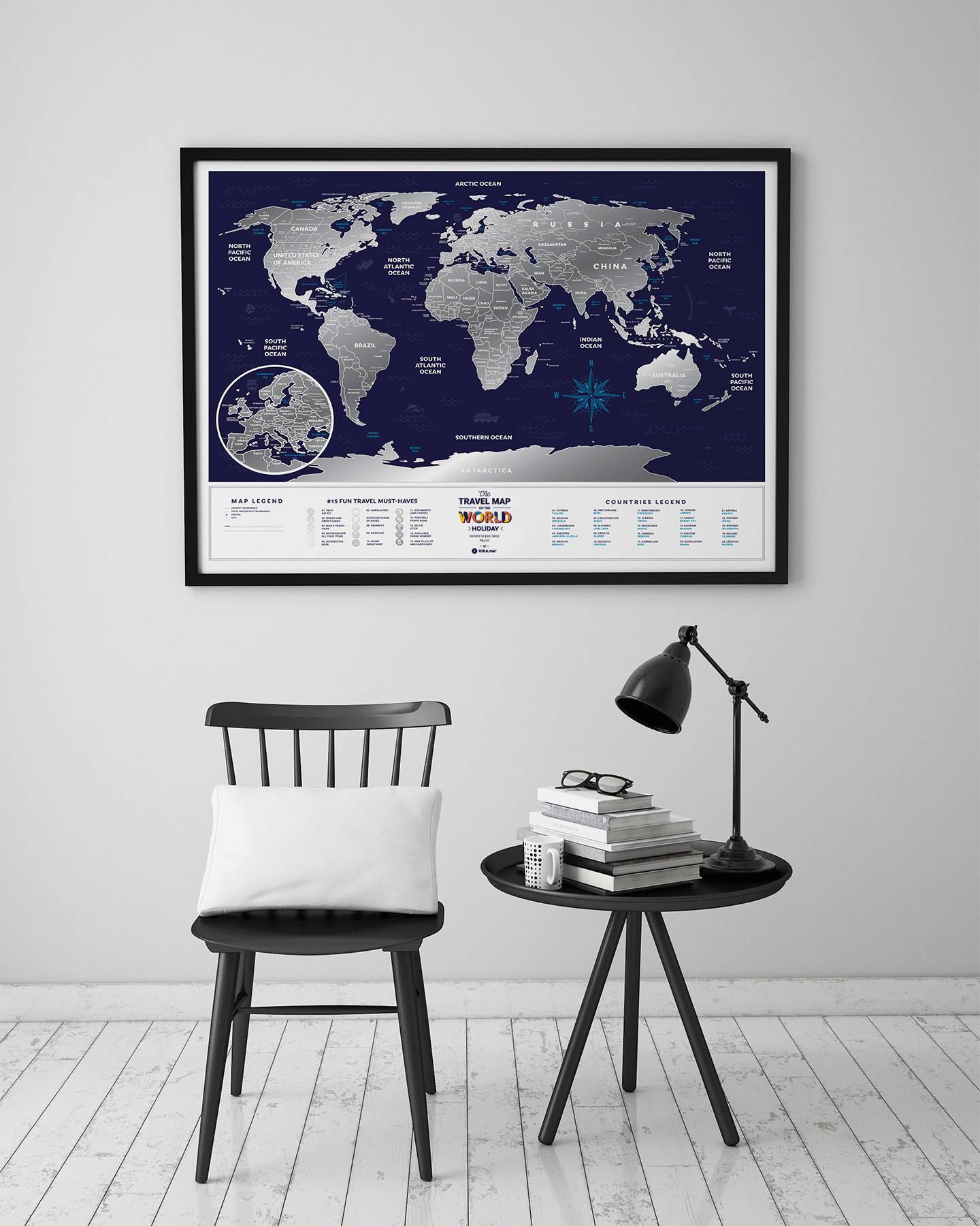 Скретч карта Travel Map Holiday World
